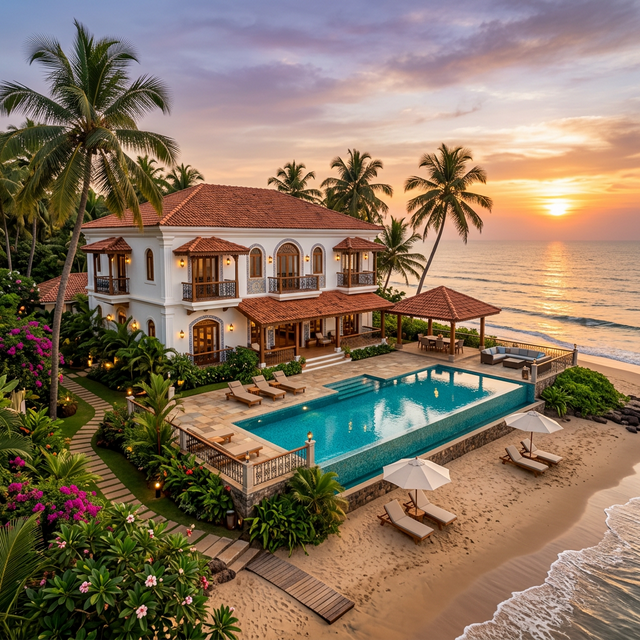 Goa Beachfront Villa